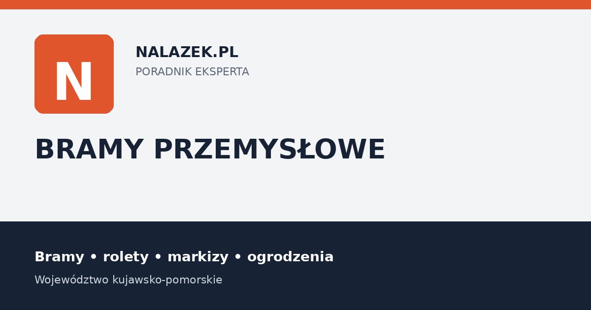 Przeglądy bram przemysłowych – jak ograniczać przestoje
